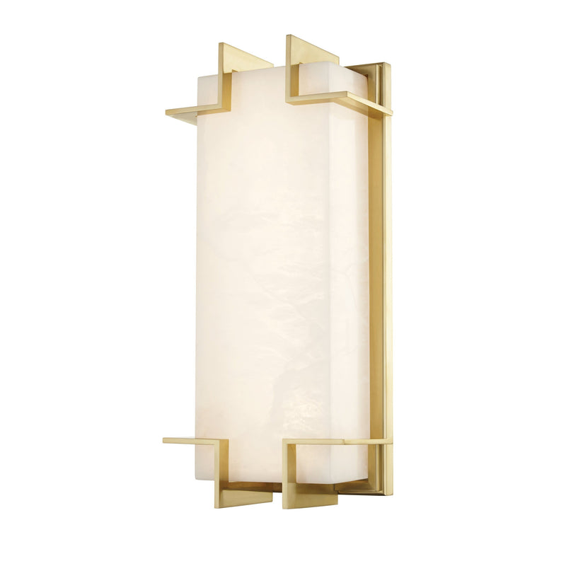 Lighting - Wall Sconce Delmar Led Wall Sconce // Aged Brass 