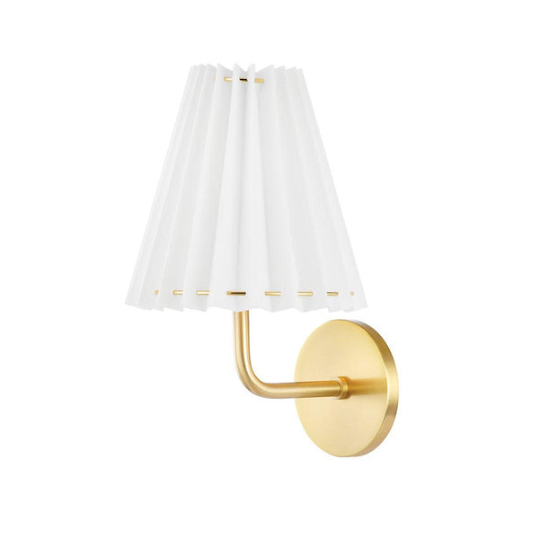 Lighting - Wall Sconce Demi 1 Light Wall Sconce // Aged Brass // Small 
