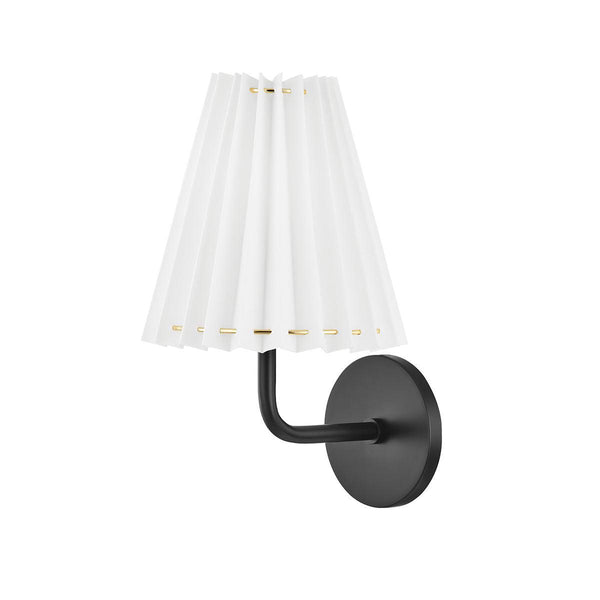 Lighting - Wall Sconce Demi 1 Light Wall Sconce // Soft Black // Small 