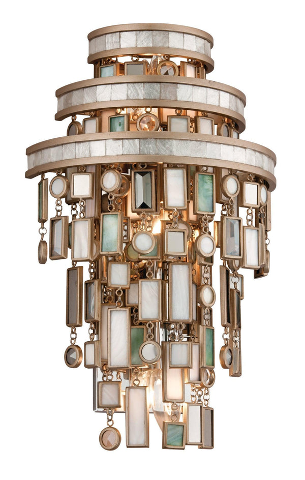 Lighting - Wall Sconce Dolcetti 3lt Wall Sconce // Dolcetti Silver 