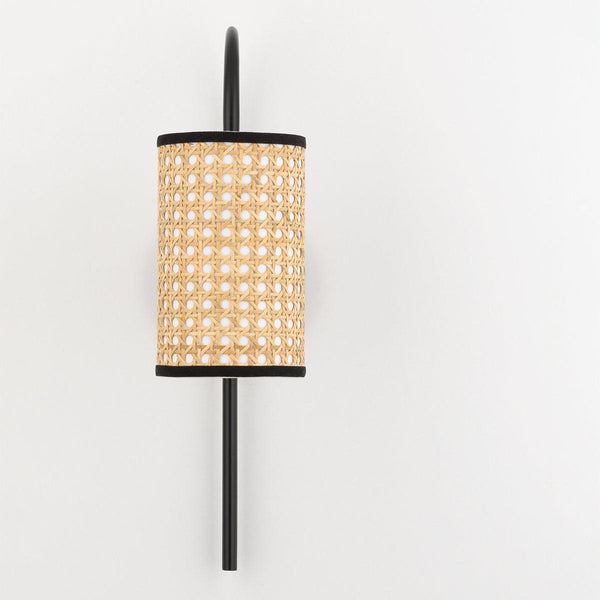 Lighting - Wall Sconce Dolores 1 Light Wall Sconce // Soft Black 