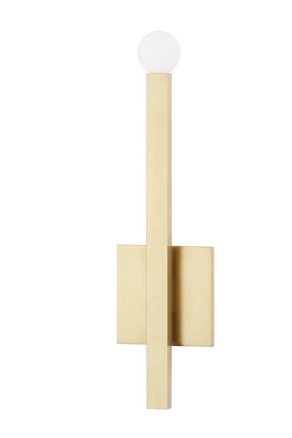 Lighting - Wall Sconce Dona 1 Light Wall Sconce // Aged Brass 