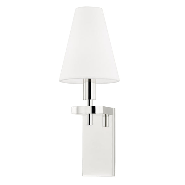 Lighting - Wall Sconce Dooley 1 Light Wall Sconce // Polished Nickel 