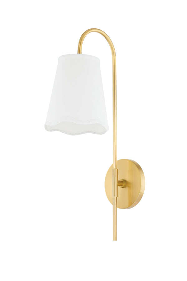 Lighting - Wall Sconce Dorothy 1 Light Wall Sconce // Aged Brass 