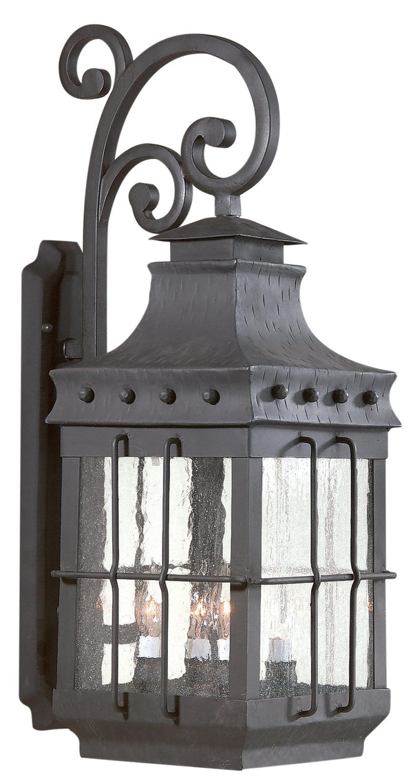 Lighting - Wall Sconce Dover 4lt Wall Lantern Large // Natural Bronze 