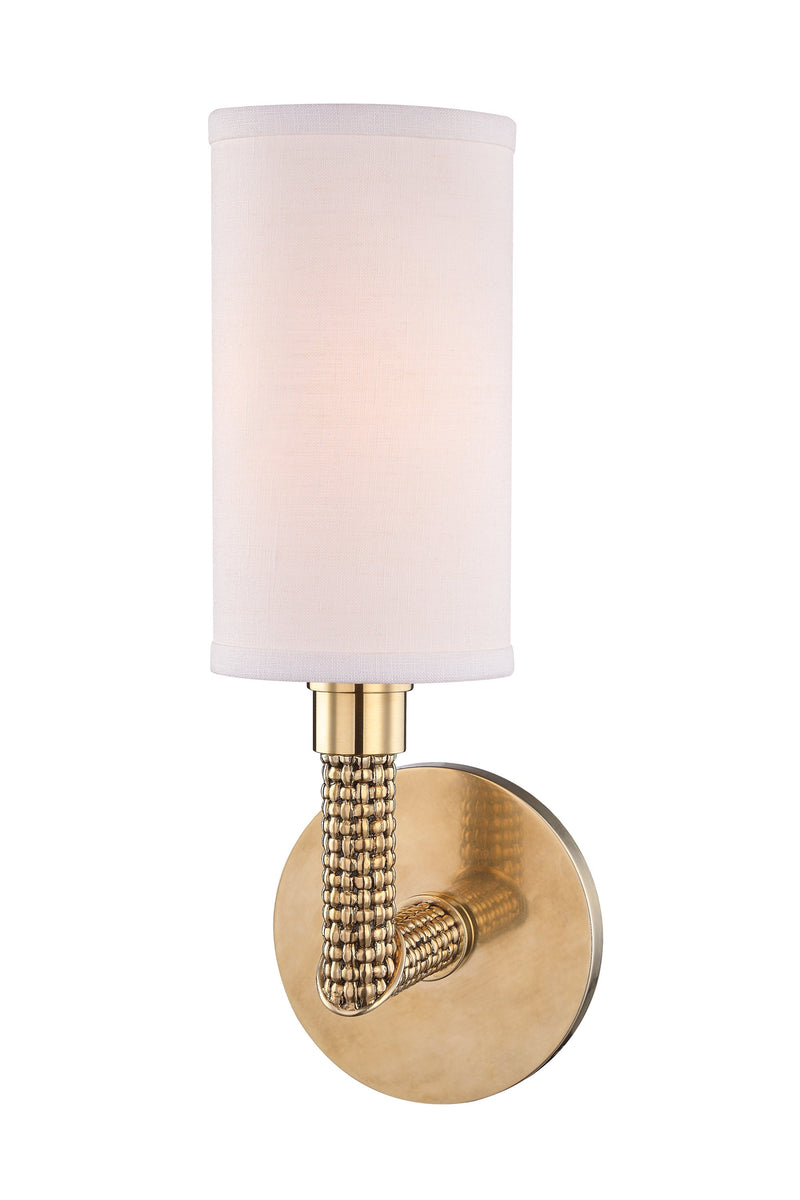 Lighting - Wall Sconce Dubois 1 Light Wall Sconce // Aged Brass 