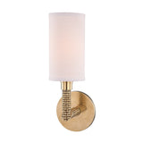 Lighting - Wall Sconce Dubois 1 Light Wall Sconce // Aged Brass 