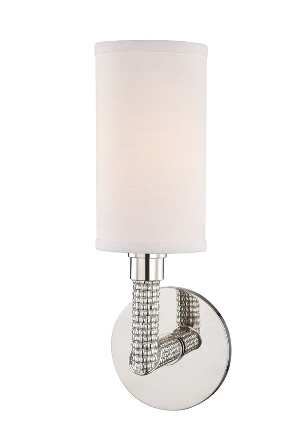 Lighting - Wall Sconce Dubois 1 Light Wall Sconce // Polished Nickel 