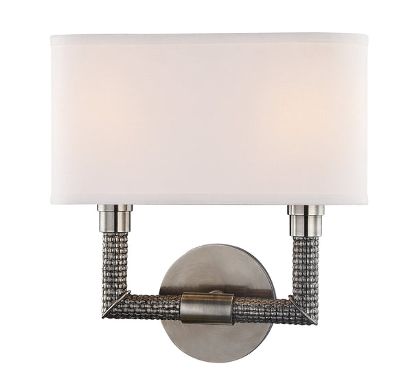 Lighting - Wall Sconce Dubois 2 Light Wall Sconce // Historic Nickel 