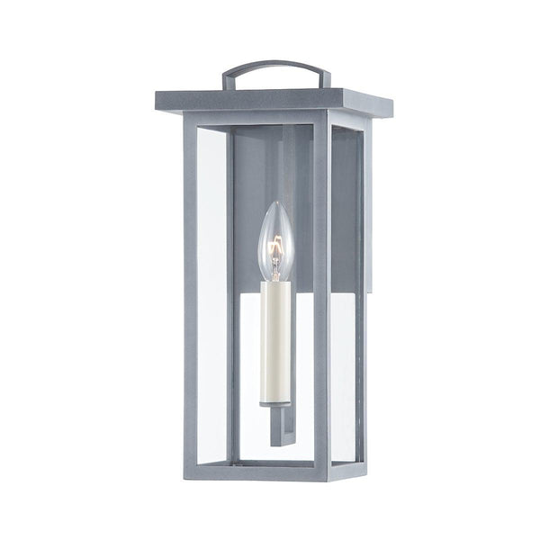 Lighting - Wall Sconce Eden 1 Light Small Exterior Wall Sconce // Weathered Zinc 