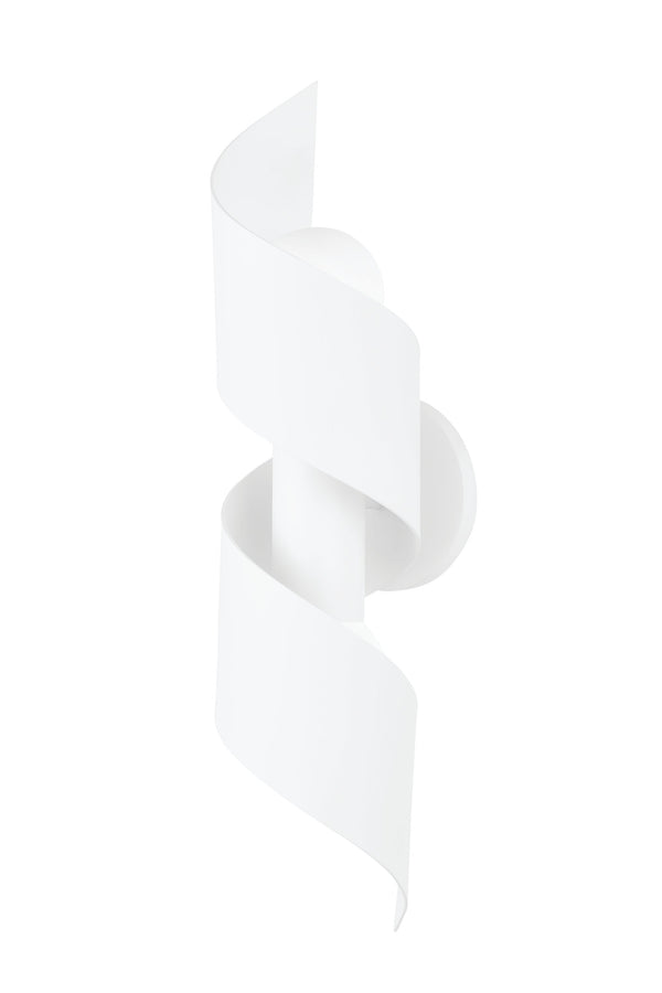 Lighting - Wall Sconce Edie 2 Light Wall Sconce // Textured White 