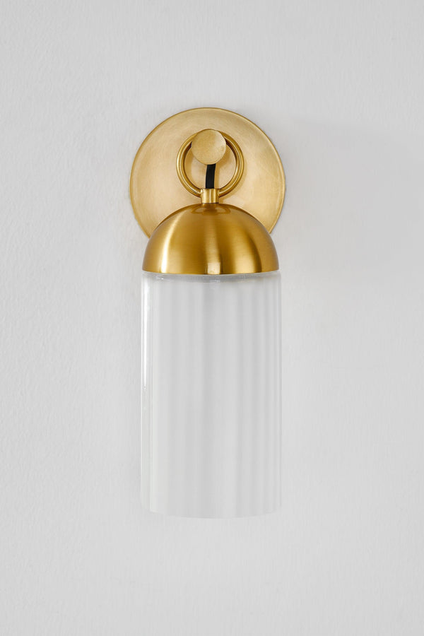 Lighting - Wall Sconce Emory 1 Light Wall Sconce // Aged Brass 