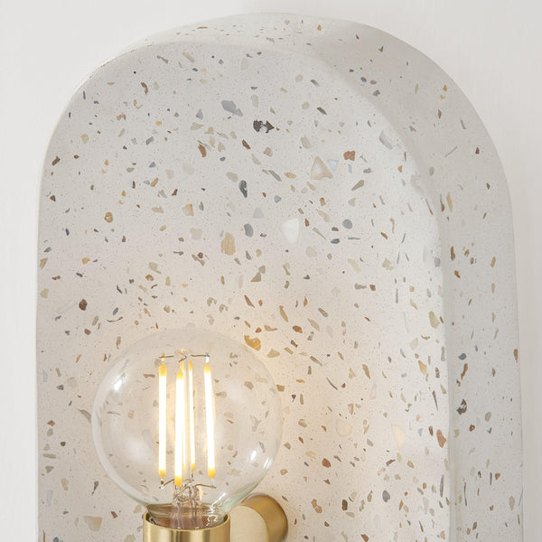 Lighting - Wall Sconce Ethel 1 Light Wall Sconce // Aged Brass 