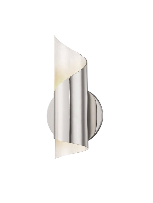 Lighting - Wall Sconce Evie 1 Light Wall Sconce // Polished Nickel 
