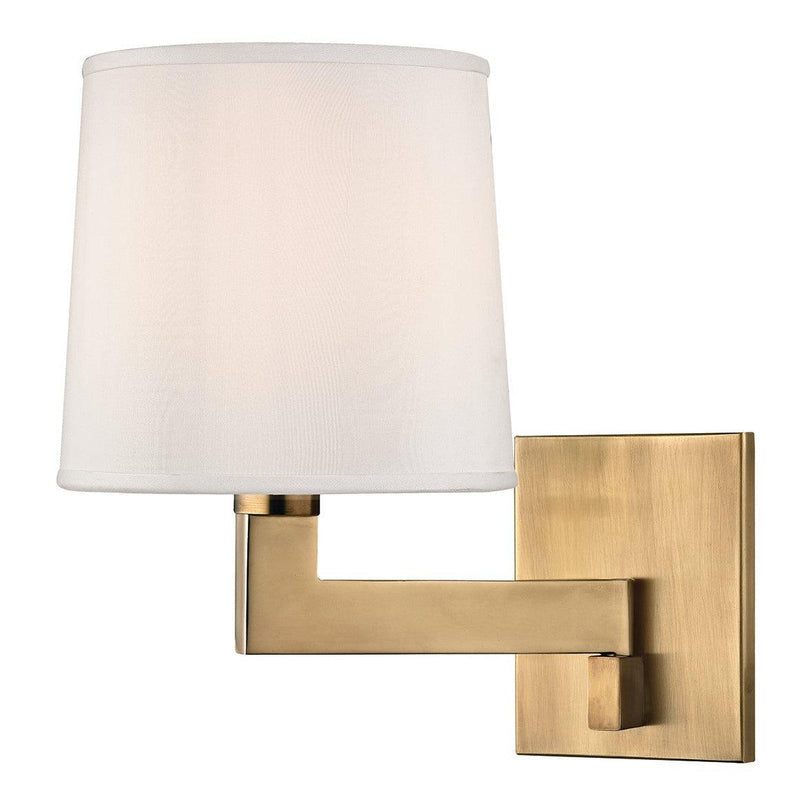 Lighting - Wall Sconce Fairport 1 Light Wall Sconce // Aged Brass // Small 