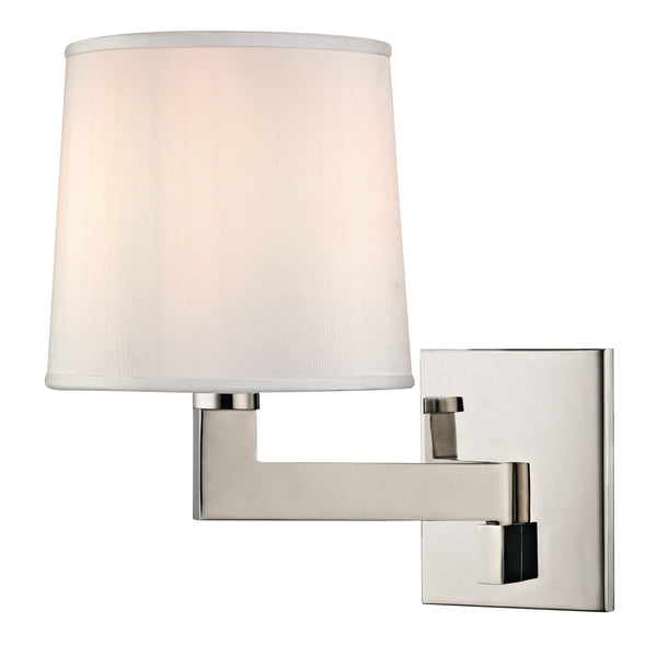 Lighting - Wall Sconce Fairport 1 Light Wall Sconce // Polished Nickel // Small 