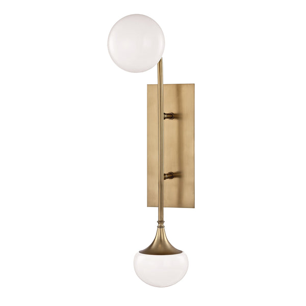 Lighting - Wall Sconce Fleming 2 Light Wall Sconce // Aged Brass 