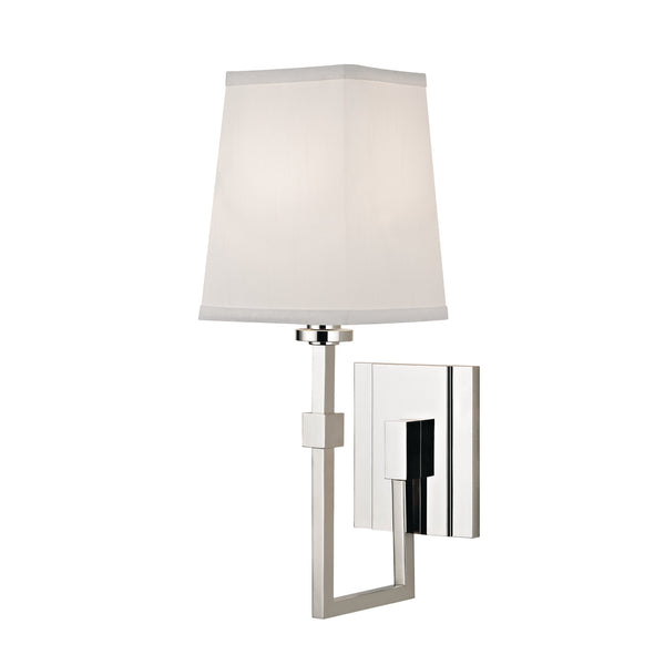 Lighting - Wall Sconce Fletcher 1 Light Wall Sconce // Polished Nickel 