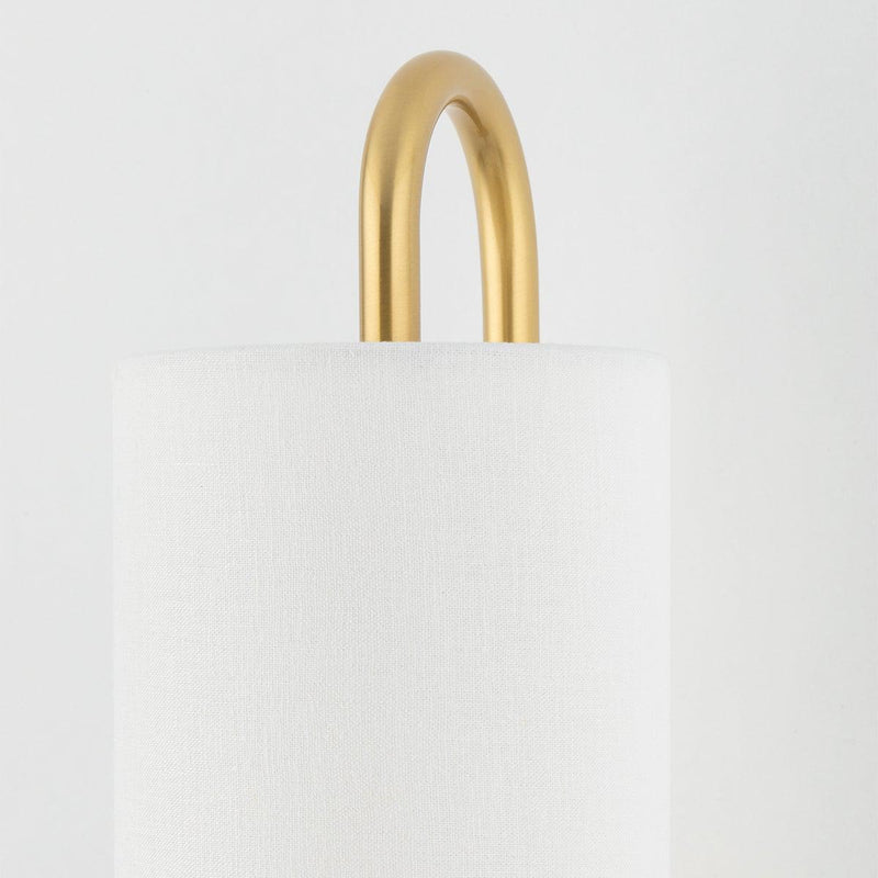 Lighting - Wall Sconce Freda 1 Light Wall Sconce // Aged Brass 