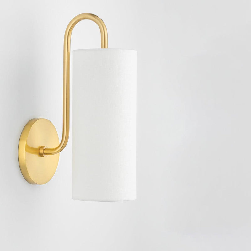 Lighting - Wall Sconce Freda 1 Light Wall Sconce // Aged Brass 