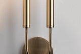 Lighting - Wall Sconce Gideon 2 Light Wall Sconce // Aged Brass 