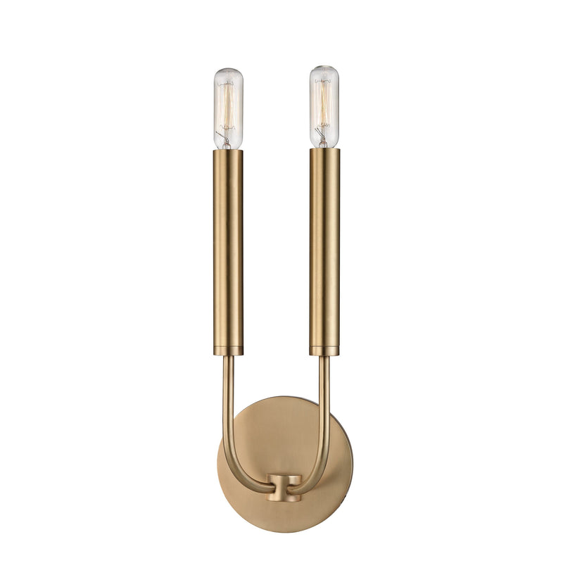 Lighting - Wall Sconce Gideon 2 Light Wall Sconce // Aged Brass 