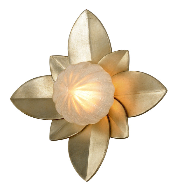 Lighting - Wall Sconce Gigi 1lt Wall Sconce // Silver Leaf // Large 