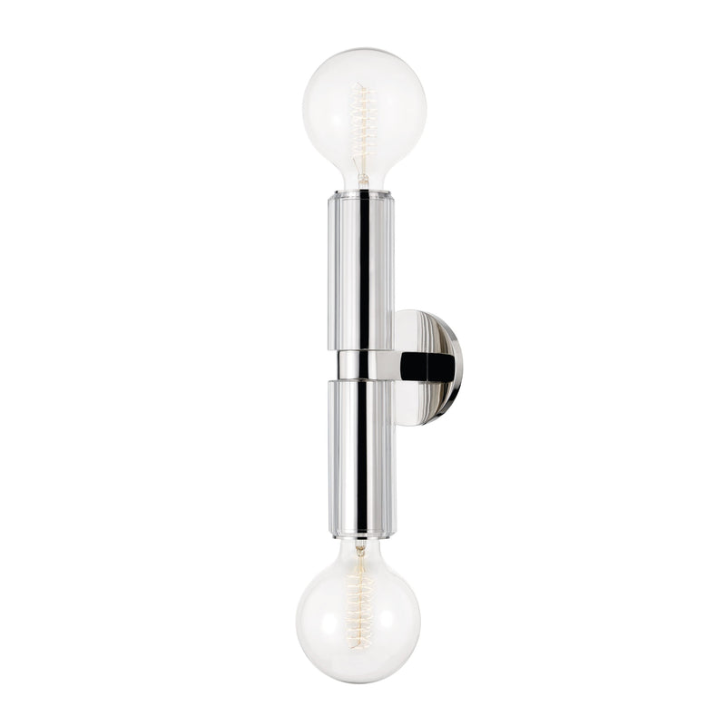 Lighting - Wall Sconce Gilbert 2 Light Wall Sconce // Polished Nickel 