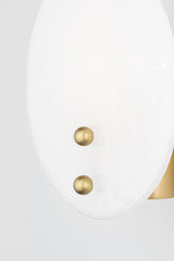 Lighting - Wall Sconce Giselle 1 Light Wall Sconce // Aged Brass 