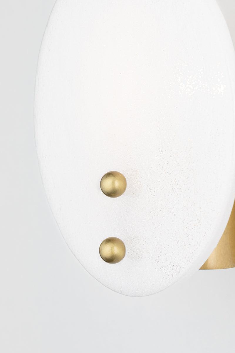 Lighting - Wall Sconce Giselle 1 Light Wall Sconce // Aged Brass 