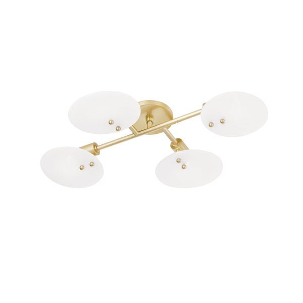 Lighting - Wall Sconce Giselle 4 Light Wall Sconce // Aged Brass 