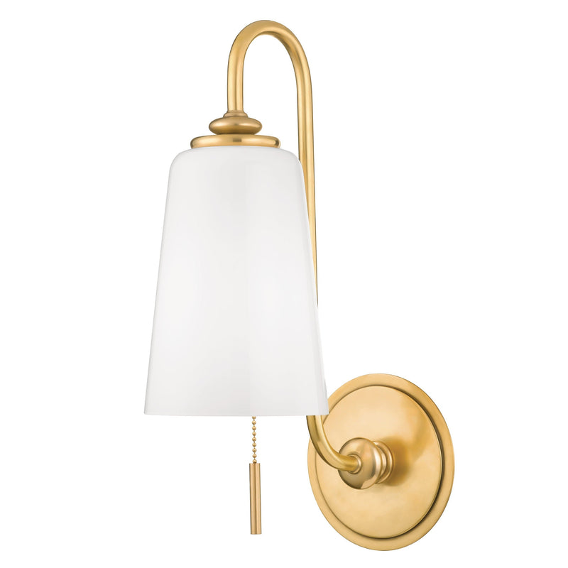 Lighting - Wall Sconce Glover 1 Light Wall Sconce // Aged Brass 