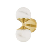 Lighting - Wall Sconce Grafton 2 Light Sconce // Aged Brass 