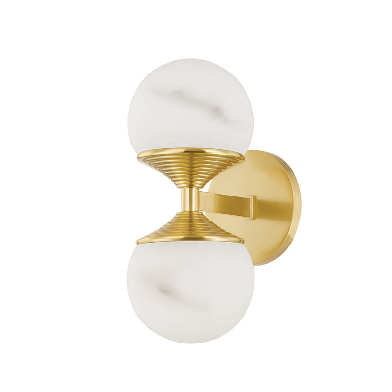 Lighting - Wall Sconce Grafton 2 Light Sconce // Aged Brass 