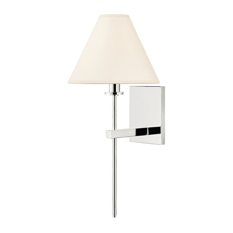 Lighting - Wall Sconce Graham 1 Light Wall Sconce // Polished Nickel 