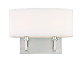 Lighting - Wall Sconce Grayson 2 Light Wall Sconce // Satin Nickel 