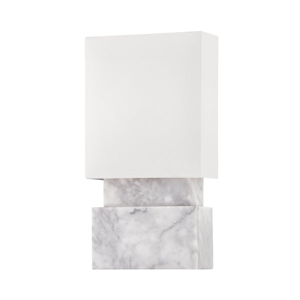 Lighting - Wall Sconce Haight 2 Light Wall Sconce // White Marble 