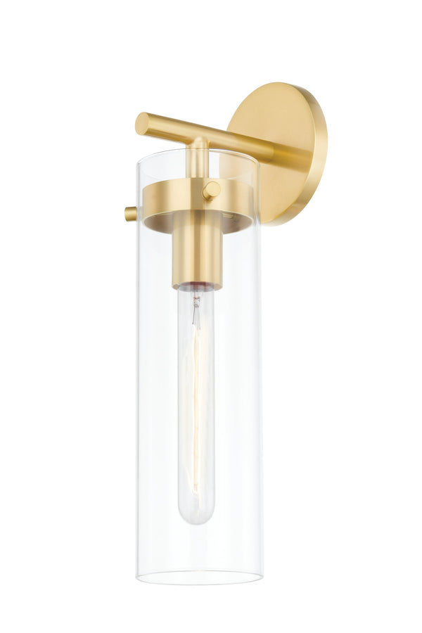 Lighting - Wall Sconce Haisley 1 Light Wall Sconce // Aged Brass 