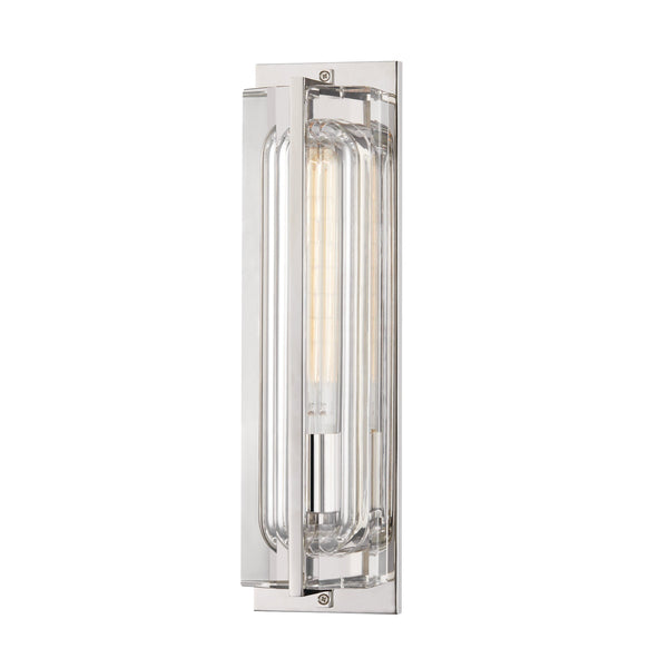 Lighting - Wall Sconce Hawkins 1 Light Wall Sconce // Polished Nickel 