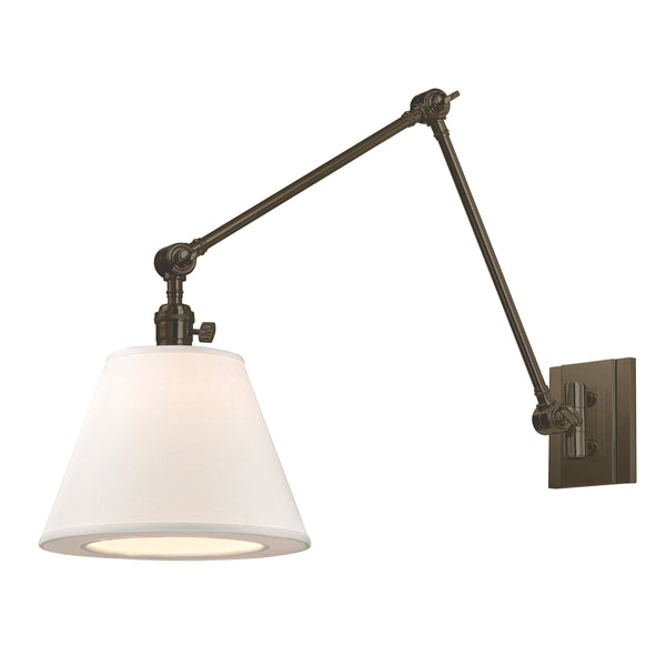 Lighting - Wall Sconce Hillsdale 1 Light Swing Arm Wall Sconce // Old Bronze // Large 