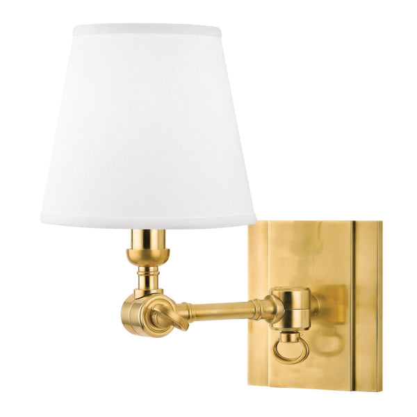 Lighting - Wall Sconce Hillsdale 1 Light Wall Sconce // Aged Brass 