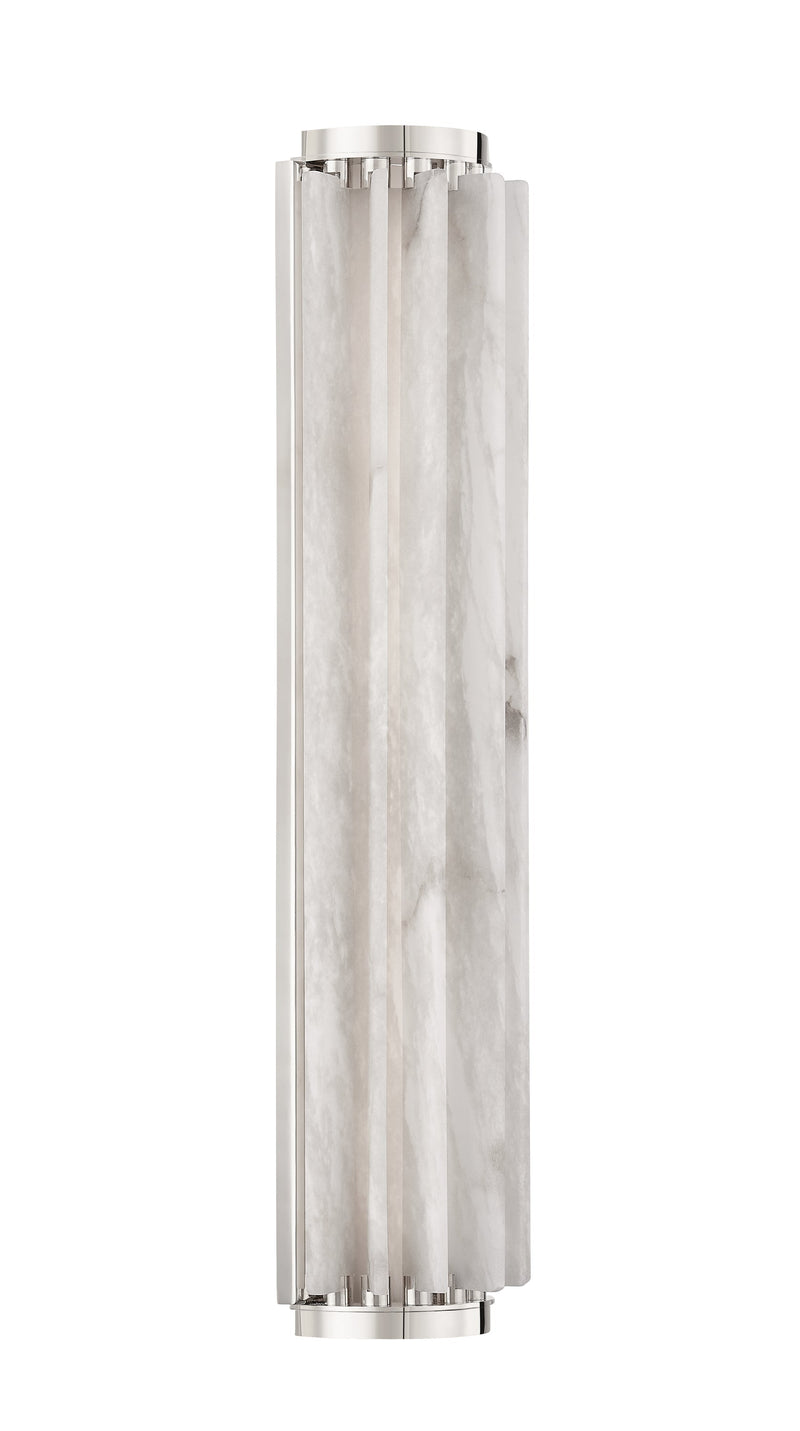 Lighting - Wall Sconce Hillside Large Wall Sconce // Polished Nickel 