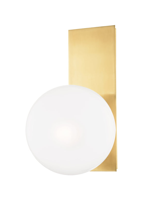 Lighting - Wall Sconce Hinsdale 1 Light Wall Sconce // Aged Brass 