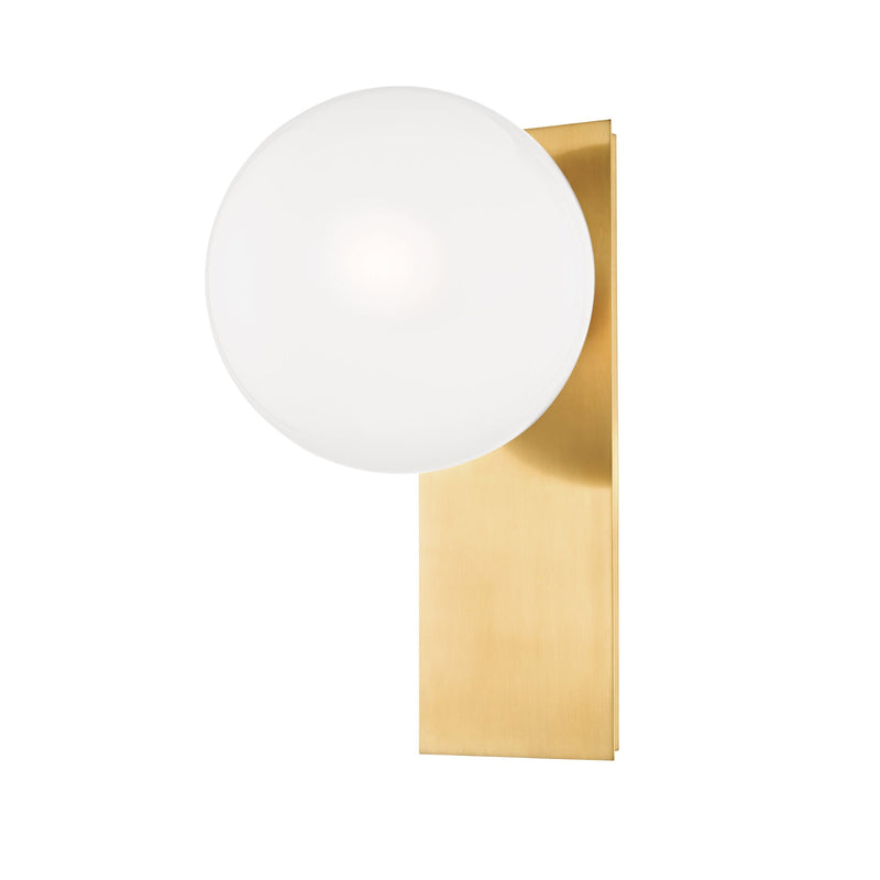 Lighting - Wall Sconce Hinsdale 1 Light Wall Sconce // Aged Brass 