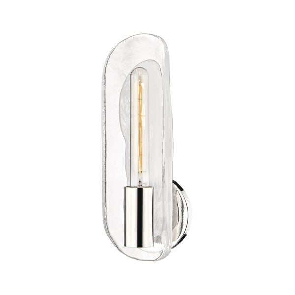 Lighting - Wall Sconce Hopewell 1 Light Wall Sconce // Polished Nickel 