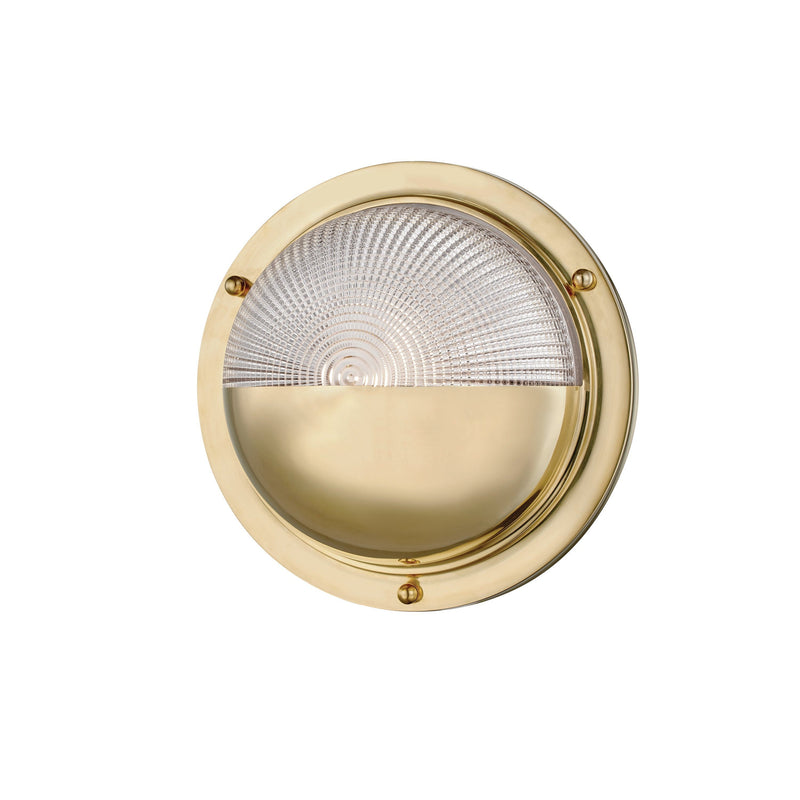 Lighting - Wall Sconce Hughes 1 Light Wall Sconce // Aged Brass 