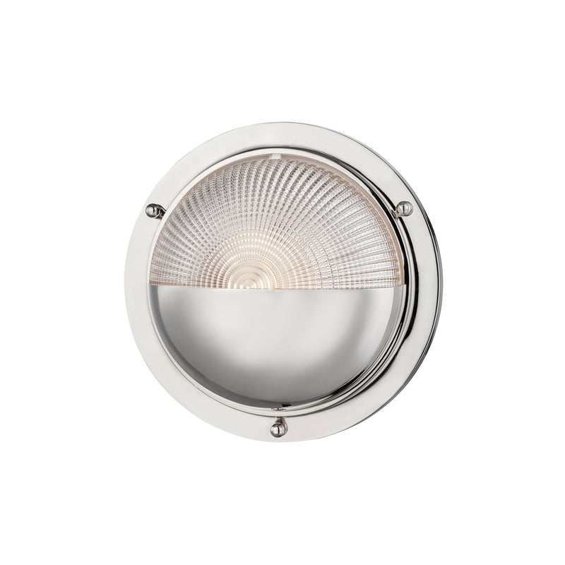 Lighting - Wall Sconce Hughes 1 Light Wall Sconce // Polished Nickel 