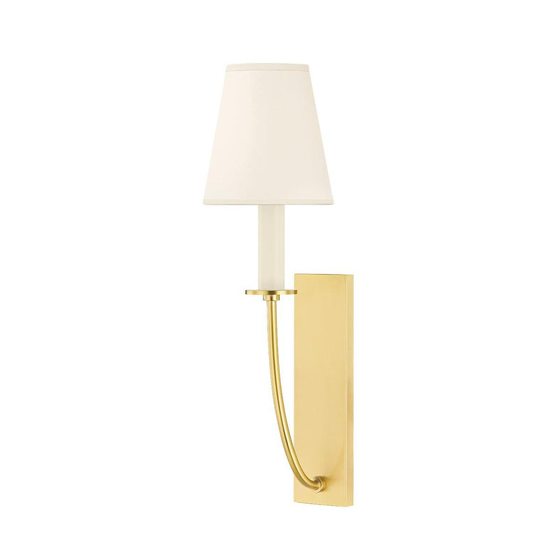 Lighting - Wall Sconce Iantha 1 Light Wall Sconce // Aged Brass 