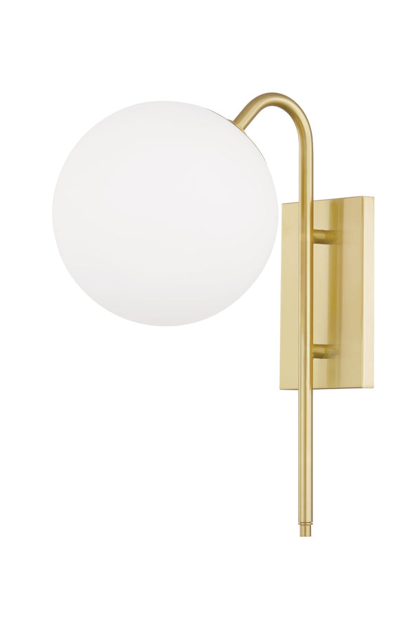 Lighting - Wall Sconce Ingrid 1 Light Wall Sconce // Aged Brass 