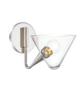 Lighting - Wall Sconce Isabella 1 Light Wall Sconce // Polished Nickel 